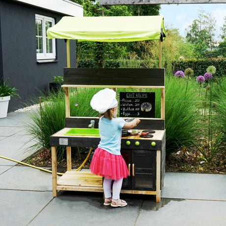 EXIT Yummy 300 Wooden Mud Kitchen - Natural