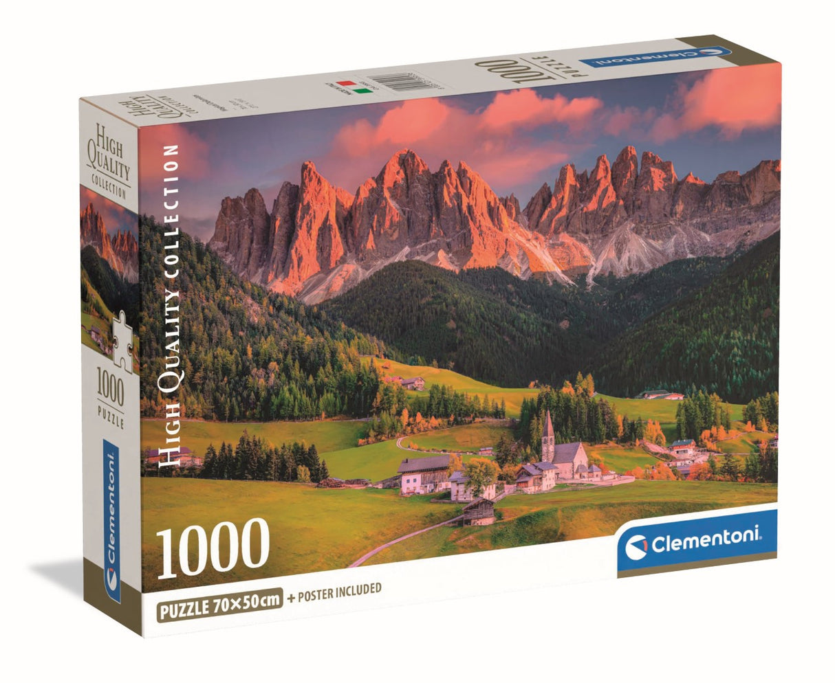 1000 Piece Jigsaw Puzzle - Magical Dolomites