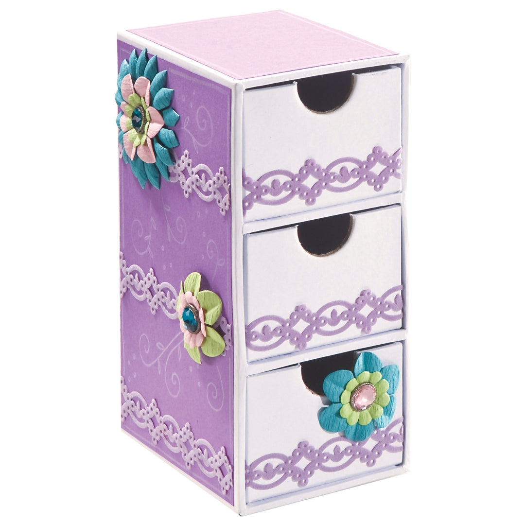 Velvet Borders Self Adhesive - Floral (3 Rolls)