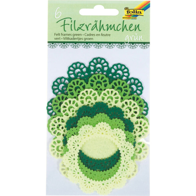 Felt Frames Colour Tone Mix - Green