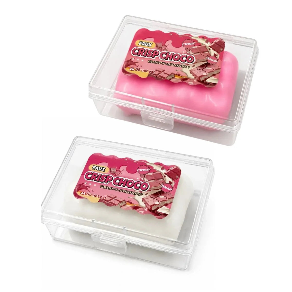 Wax Crack Squishies - Crisp Chocolate (Assortment)