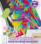 Diamond Art Set - Pop Art Lion