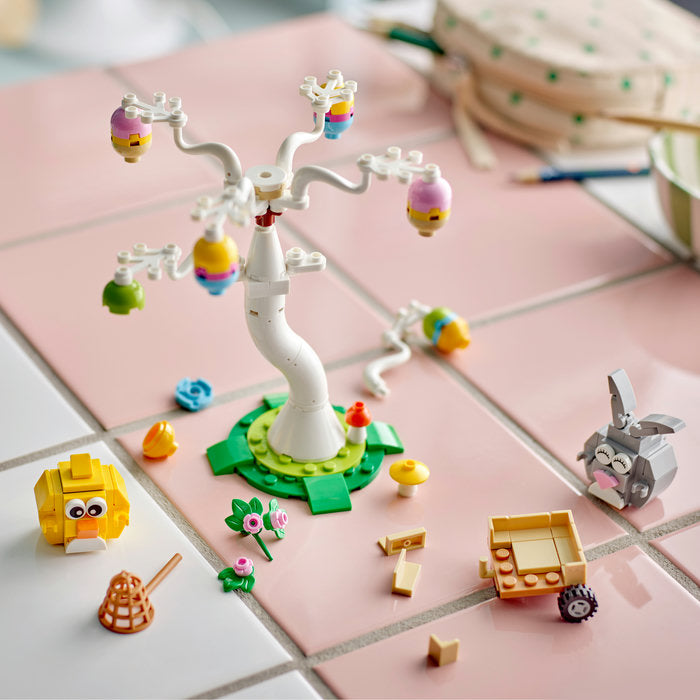 LEGO Easter Bunny and Chick Egg Hunt