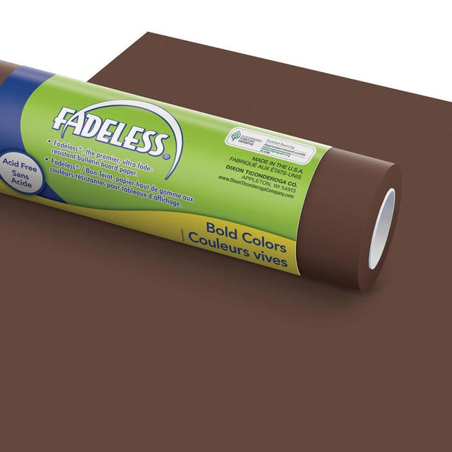 Fadeless Roll Brown 1218mm x 3.6m