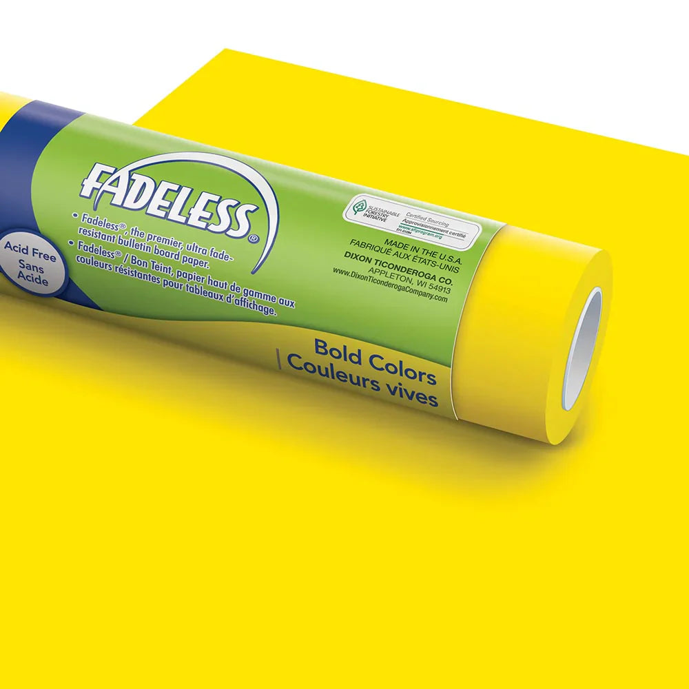 Fadeless Paper Roll - 15m Canary