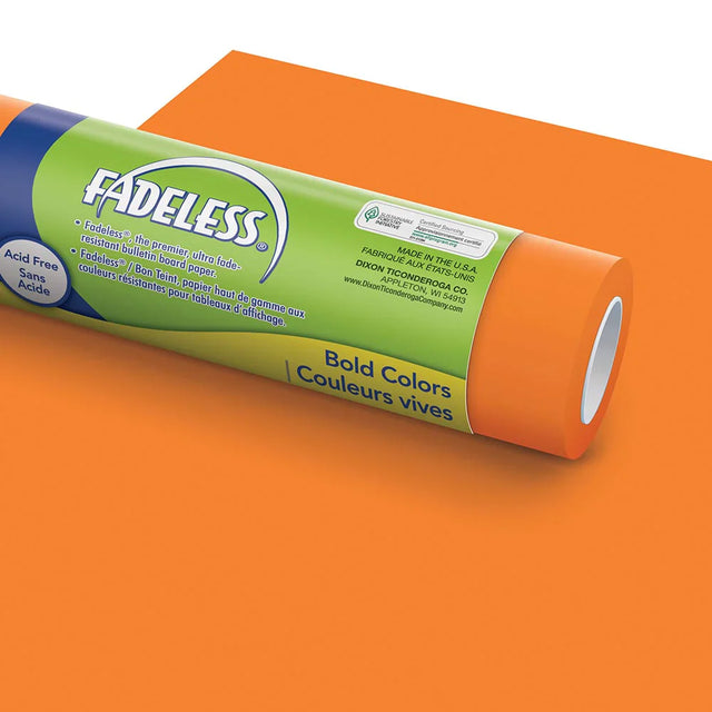 Fadeless Paper Roll - Orange 1218mm x 15m