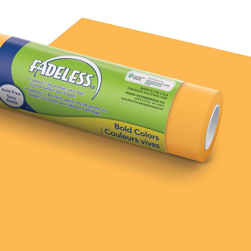 Fadeless Paper Roll - Sunset Gold 1218mm x 3.6m