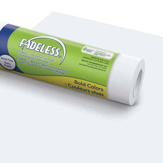 Fadeless Paper Roll - White 1218mm x 3.6m