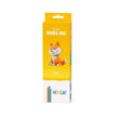 Yellow packaging of Hey Clay Shiba Inu clay set on a white background