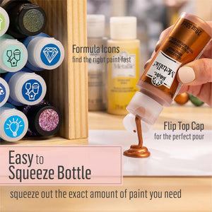 FolkArt Multi-Surface Metallic Acrylic Paint