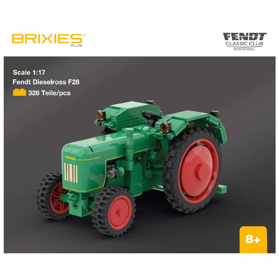 BRIXIES Plus Fendt Dieselross F28 Classic Club Collection