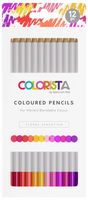 Colorista - Coloured Pencil - Floral Sensation 12pc
