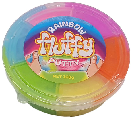 Rainbow Fluffy Putty 168g