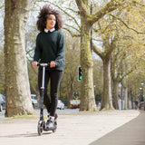 Micro Adult Scooter Flex Deluxe: Black