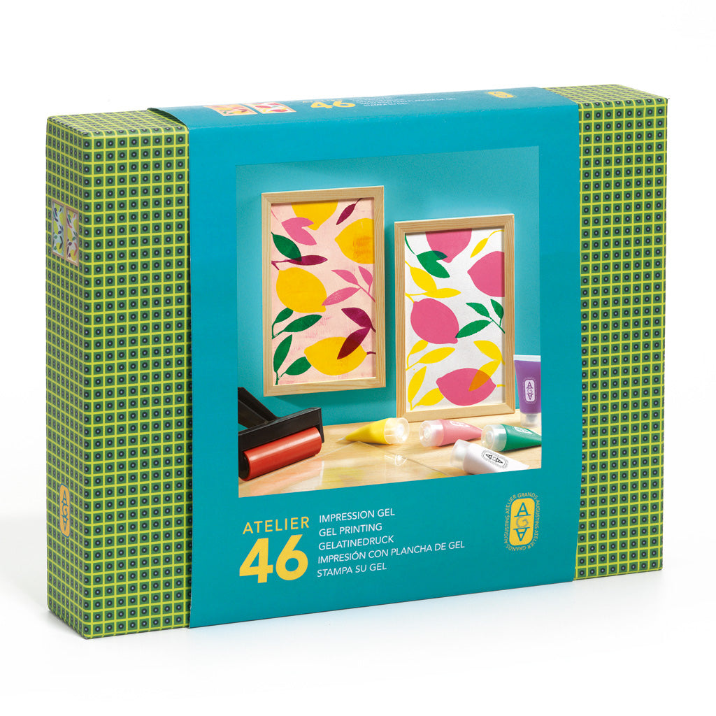 Djeco Atelier Gel Printing Kit - Lemons