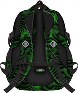 St.Right Backpack 17 Inch - Green Halftone
