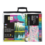 Zieler Artists Complete Colouring Set in a Clear A3 Case