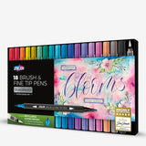 Zieler Artists Complete Colouring Set in a Clear A3 Case