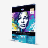 Zieler Artists Complete Colouring Set in a Clear A3 Case