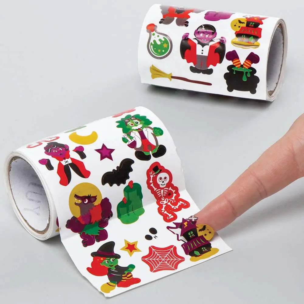 Halloween Sticker Rolls Value Pack (Pack of 780)