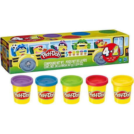 Play-Doh School Bus 5 Pack