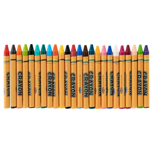 World of Colour Box 24 Wax Crayons