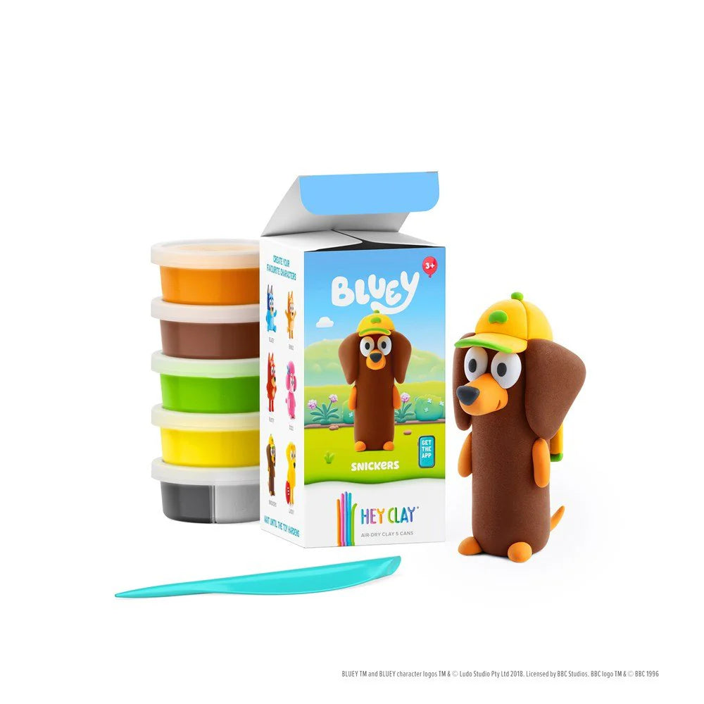 Hey Clay - Bluey & Friends: Snickers (5 Cans)