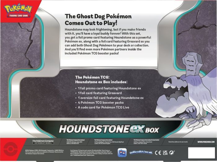 Pokémon Trading Card Game - Houndstone EX Box
