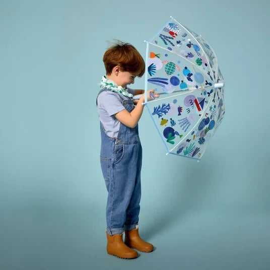 Djeco Children's Umbrella - Sea