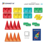 Connetix Light Rocket Pack (30 Pieces)