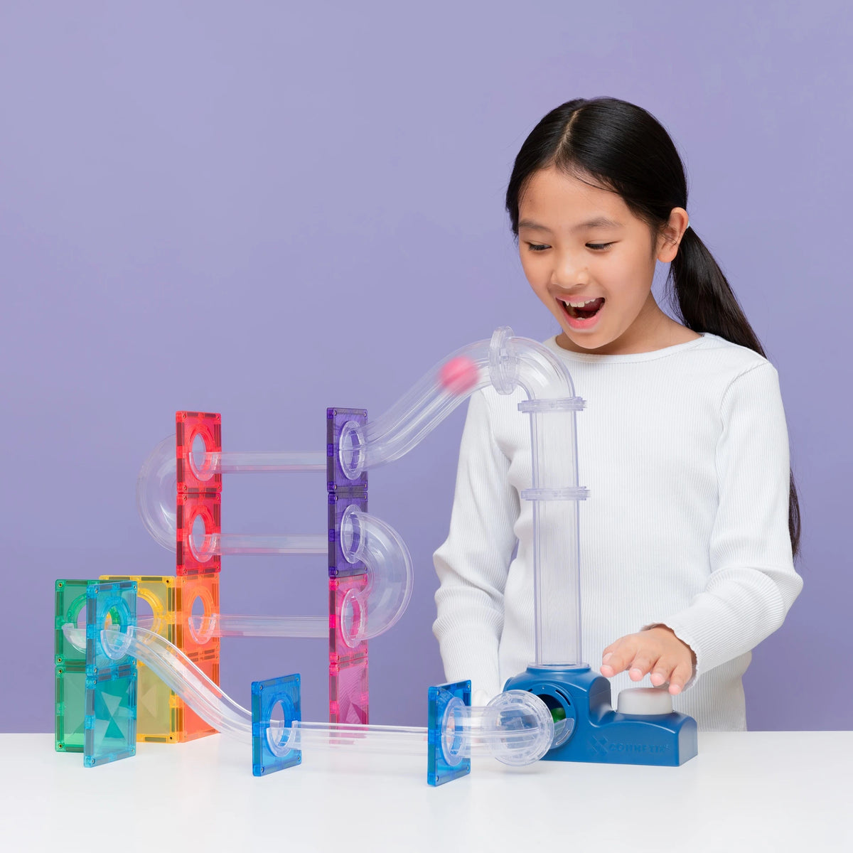 Connetix Ball Run Launcher Pack (47 Pieces)