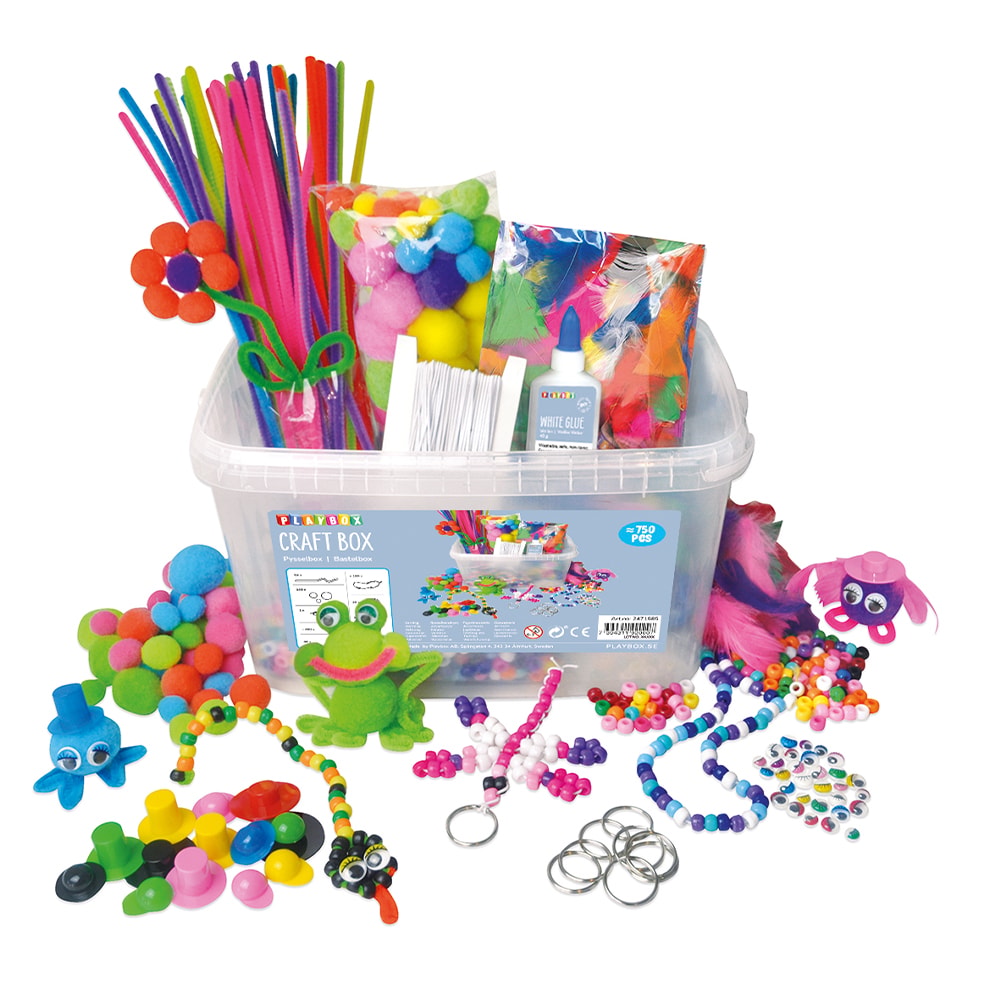 Playbox Craft Box - Multicoloured