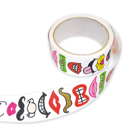 Playbox Stickers On Roll - Mouths & Noses