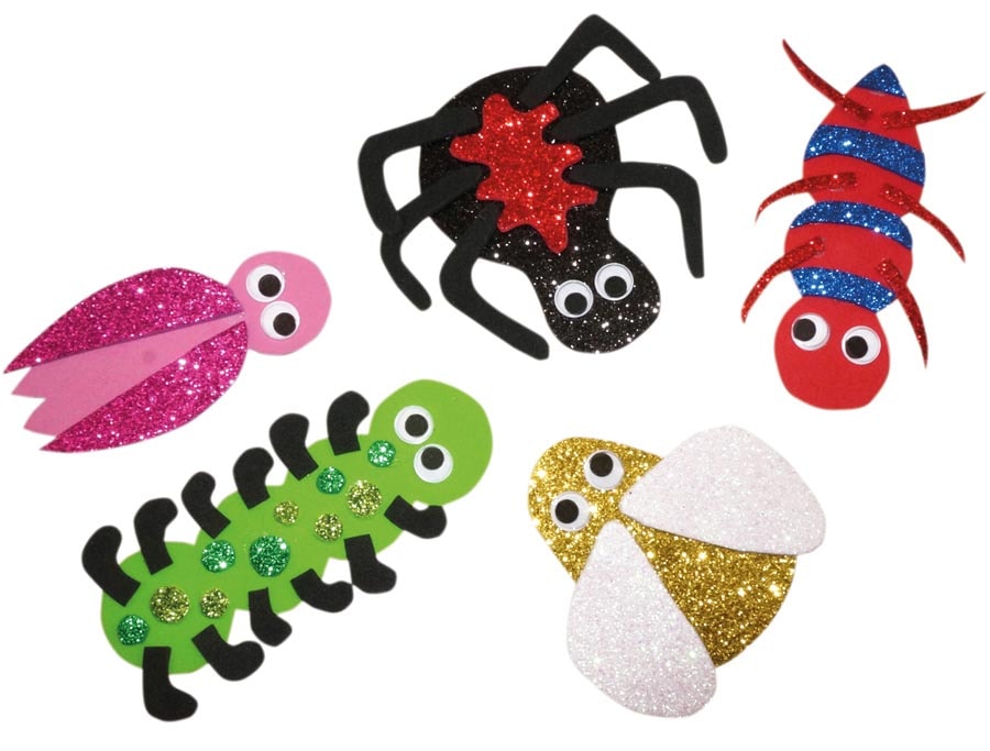 Playbox Foam Sheets - Glitter (10 Pack)