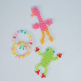 Playbox Pony Beads & String - Frosted (250 Pieces)