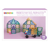 Magnetic Play Tiles - Prism Glitter (110 Parts)