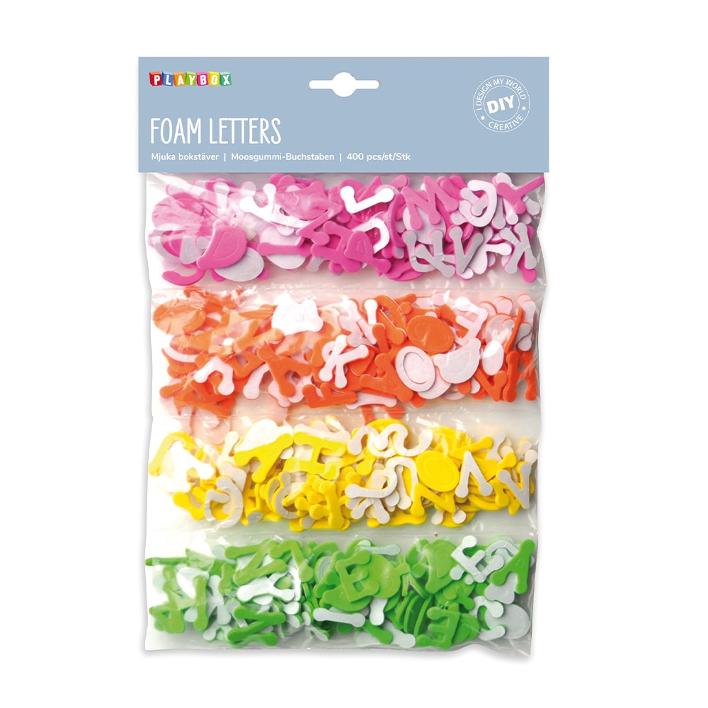 Foam Letters (400 Pieces)