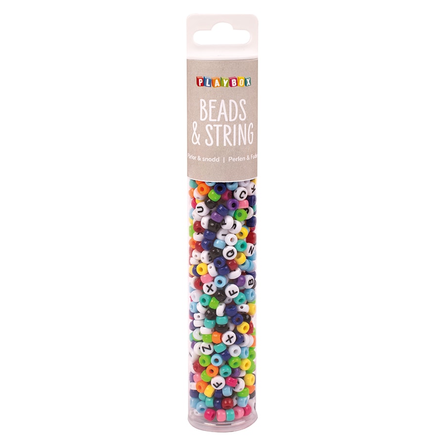 Playbox Mini Pony Beads And Letter Beads (650 Pieces)