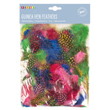 Guinea Hen Feathers (100 Pieces)