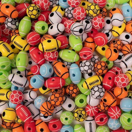 Playbox Sport Beads Mix (150 Pieces)
