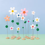 Wooden Buttons - Various Colours & Sizes (200 Pieces)