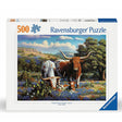 500 Pieces Jigsaw Puzzle - Longhorns