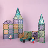 Magnetic Play Tiles - Prism Glitter (110 Parts)