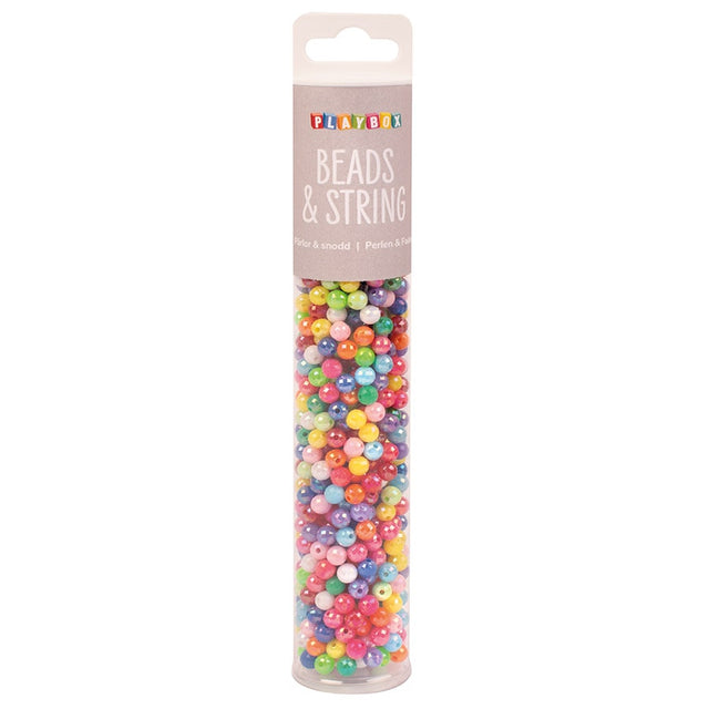 Playbox Beads Set - Crystals (650 Pieces)