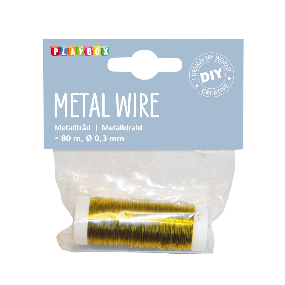 Metal Wire 80m - Gold