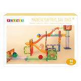 Magnetic Play Tiles - Ball Track (91 Parts)