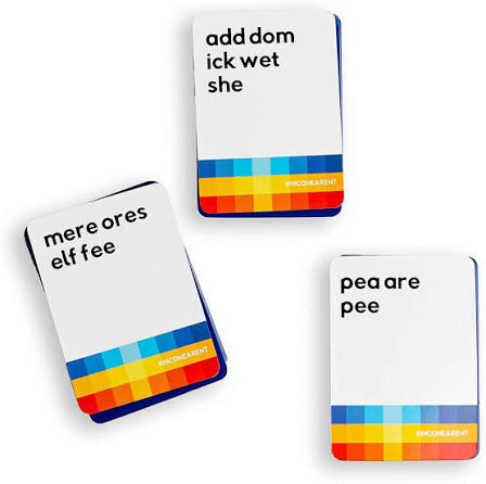 Incohearent Card Game Family Edition
