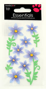 Essentials Sticker Sheet - Large Flowers