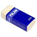 Milan 4020 Soft Eraser - White (20 Pack)