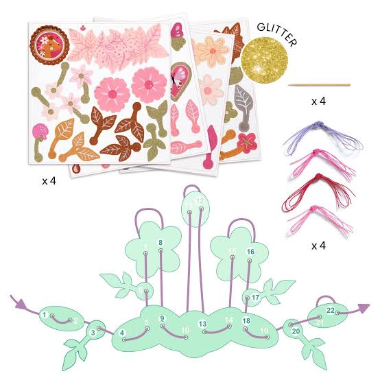 Djeco Do it Yourself Kit - Jewellery Delicate Medallions